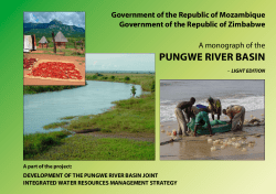 pungwe river basin