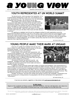 Issue 2 - the United Nations