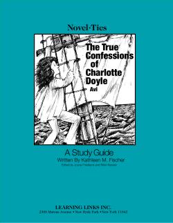 The True Confessions of Charlotte Doyle