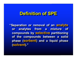 Definition of SPE - The Nest Group, Inc.