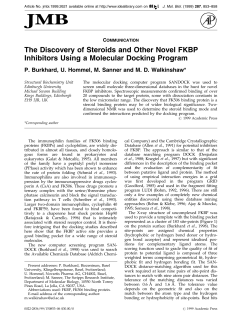 The Discovery of Steroids and Other Novel FKBP