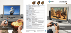 FlexScan HD2442W brochure