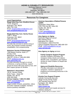 Skagit County - Northwest Regional Council