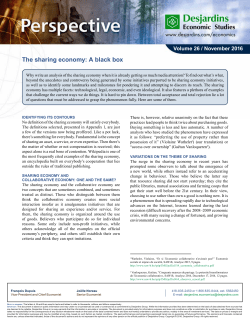 The sharing economy: A black box