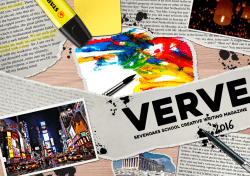 Editorial - Sevenoaks School