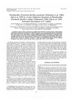 Pichinoty et al. 1986 - International Journal of Systematic and