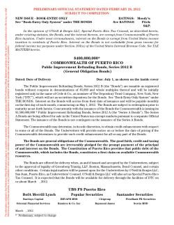 Commonwealth of Puerto Rico - EMMA