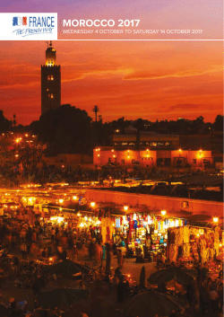 morocco 2017 - France the French Way
