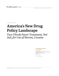 America`s Changing Drug Policy Landscape - People