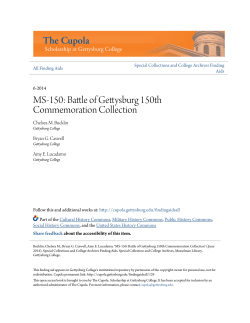 MS-150: Battle of Gettysburg 150th Commemoration Collection