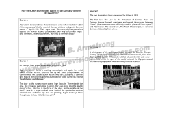 How were Jews discriminated against in Nazi Germany between