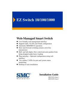 EZ Switch 10/100/1000