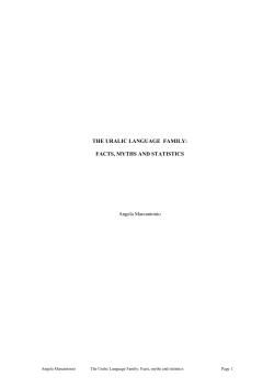 Most languages of the world have been reliable