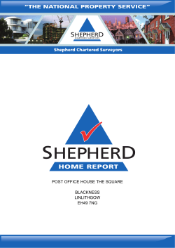 POST OFFICE HOUSE THE SQUARE, BLACKNESS, LINLITHGOW