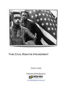 THE CiVil RiGHTS MOVEmENT