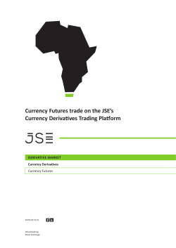 JSE Currency Futures