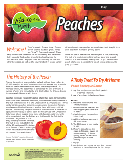 May Peaches - Port Angeles School District