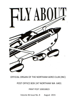 Fly About August 2015
