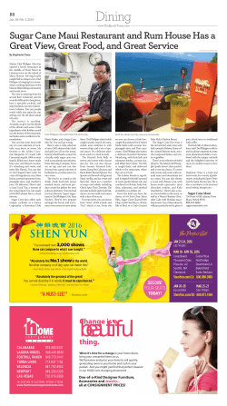 Dining - Epoch Times | Print Archive