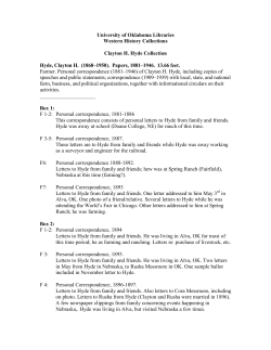 University of Oklahoma Libraries Western History