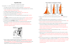 Population Quiz