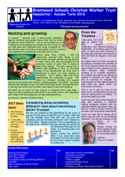 - Brentwood Schools Christian Worker Trust
