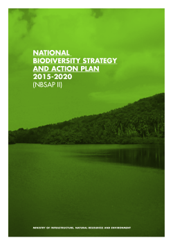 CBD Strategy and Action Plan - Sao Tome and Principe (English
