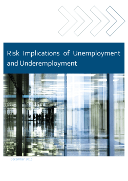Risk Implications of Unemployment and Under
