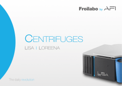 centrifuges