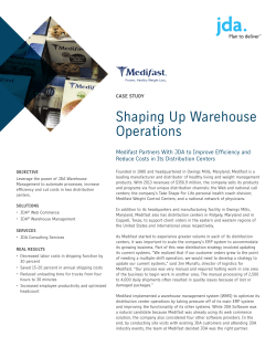 Shaping Up Warehouse Operations