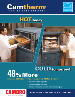 Specsheet - Webstaurant Store