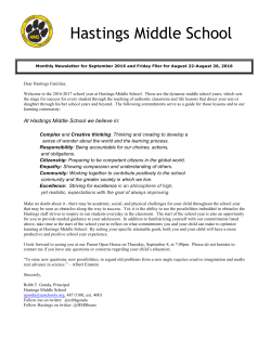 Hastings Middle School - Upper Arlington Schools