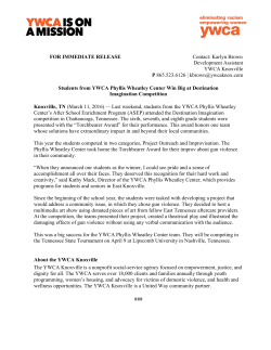 Phyllis Wheatley Center Destination Imagination