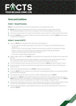 Terms and Conditions