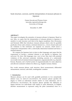 Scale structure, coercion, and the interpretation of measure phrases