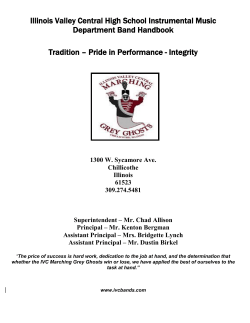 Illinois Valley Central High School Instrumental Music