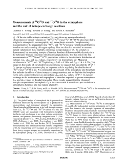 Measurements of 18O18O and 17O18O in the