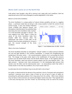 021210Arctic Oscillation and Utah Inverstions