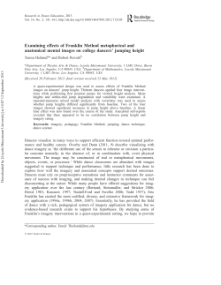 Examining effects of Franklin Method metaphorical and anatomical