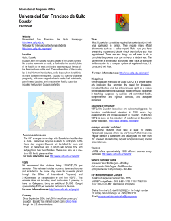 Universidad San Francisco de Quito