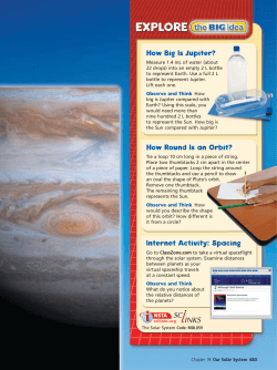 How Big Is Jupiter? How Round Is an Orbit? Internet