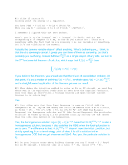 EE40 FAQ - EECS: www-inst.eecs.berkeley.edu