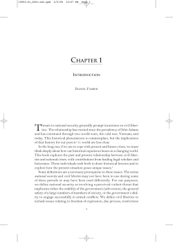 chapter 1 - Russell Sage Foundation
