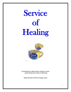 Service of Healing