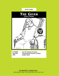 Novel&bull;Ties A Study Guide - North Bergen School District