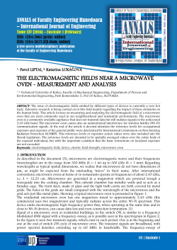 the electromagnetic fields near a microwave oven