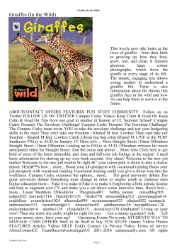 PDF Best Places to see Rothschild Giraffes in the