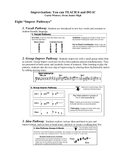 Curtis Winters - Improvisation