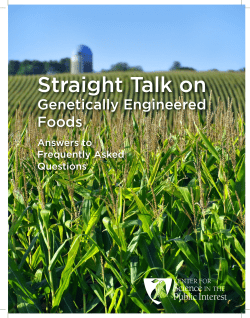 Straight Talk on - Food Marketing Institute