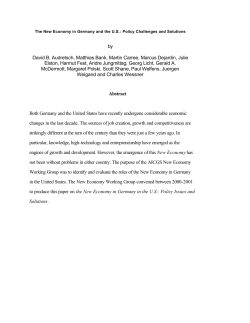by David B. Audretsch, Matthias Bank, Martin Carree, Marcus